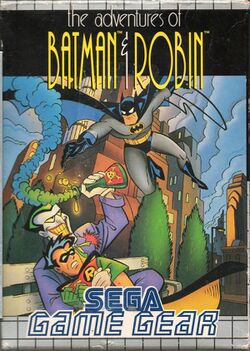 Box artwork for The Adventures of Batman & Robin.