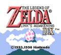 DX title screen (Game Boy Color).