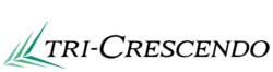Tri-Crescendo's company logo.