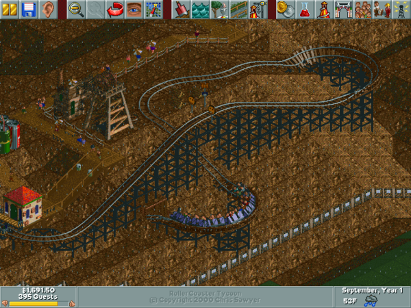 RollerCoaster Tycoon/Millennium Mines — StrategyWiki | Strategy guide ...
