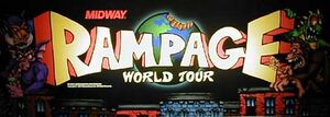 Rampage: World Tour marquee