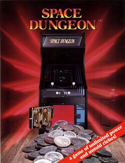 Box artwork for Space Dungeon.