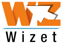 Wizet's company logo.