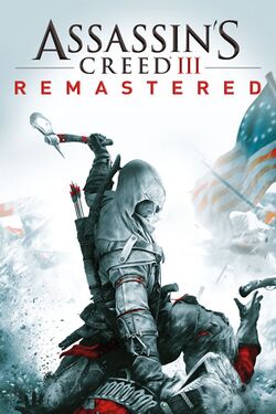 Box artwork for Assassin's Creed III Remastered.