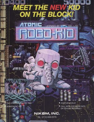 Atomic Robo-Kid arcade flyer.jpg