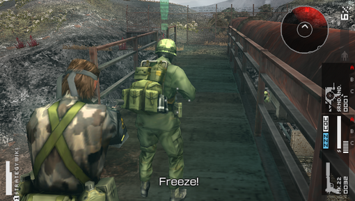 Metal Gear Solid: Peace Walker Infiltrate The Crater Base 