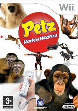 Box artwork for Petz: Monkey Madness.