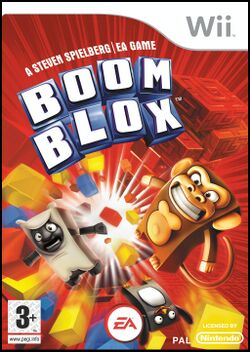 Box artwork for Boom Blox.