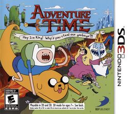Box artwork for Adventure Time: Hey Ice King! Why'd you steal our garbage?!!.