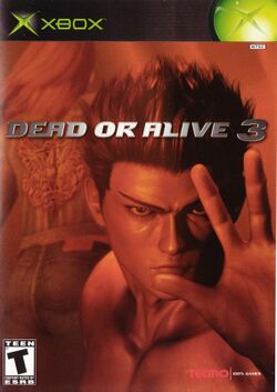 Box artwork for Dead or Alive 3.