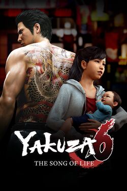 Box artwork for Yakuza 6: The Song of Life.