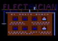 Atari 8-bit title screen.