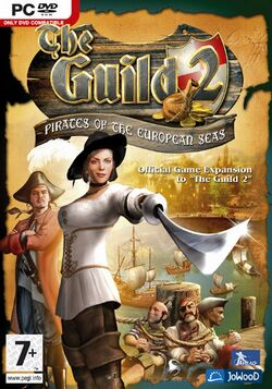 Box artwork for The Guild 2: Pirates of the European Seas.