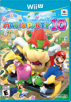 Box artwork for Mario Party 10.