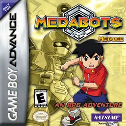 Box artwork for Medabots: Metabee and Rokusho.