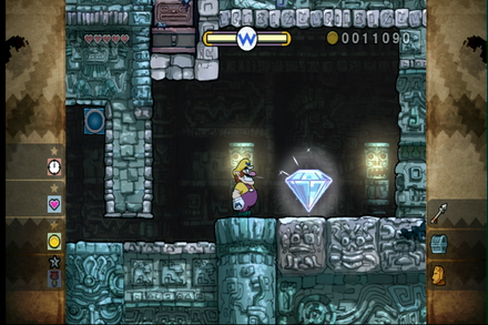 Wario Land: Shake It!/Run-Down Pyramid — StrategyWiki | Strategy guide ...