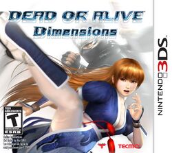 Box artwork for Dead or Alive: Dimensions.