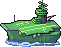Green Earth in-game sprite (classic)
