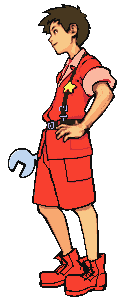Andy sprite in Advance Wars 2: Dual Strike