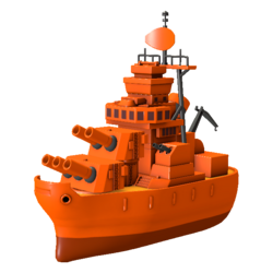 Orange Star in-game model (AW1+2:RBC)