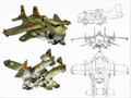Concept art of the Frontier Bomber