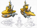 Concept art of the Anglo Submarine