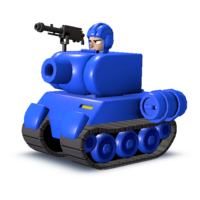 Blue Moon Tank model