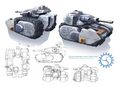 Solar Light Tank