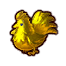 Gold Cucco Mini Map icon from Hyrule Warriors: Definitive Edition