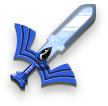 Icon of the Master Sword with its edge restored