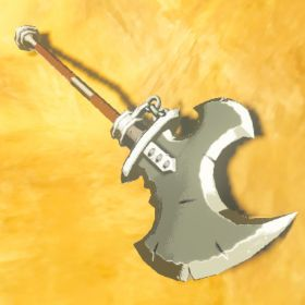 File:BotW Hyrule Compendium Mighty Lynel Spear.png
