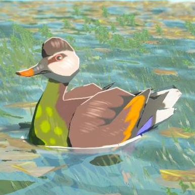 File:TotK Bright-Chested Duck Model.png