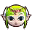 Toon Zelda Mini Map icon from Hyrule Warriors Legends