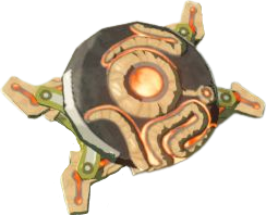 File:BotW Ancient Shield Closed Model.png