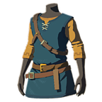 File:BotW Tunic of the Wild Navy Icon.png