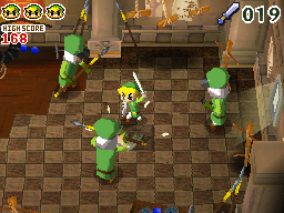 Sword Training screenshot from Spirit Tracks