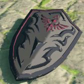 File:TotK Hyrule Compendium Royal Guard's Shield.png