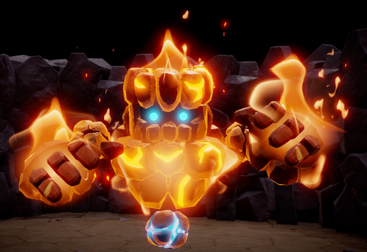 Volcanic talus zelda wiki