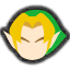 Stock icon of Young Link from Super Smash Bros. Ultimate
