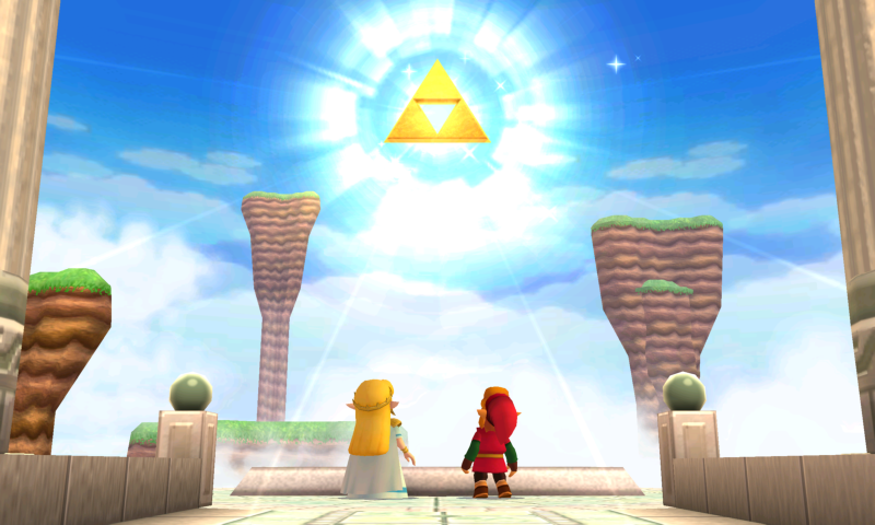 File:ALBW Sacred Realm Triforce.png