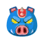 Ganon villager icon from Animal Crossing: New Leaf