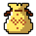 The Adventure Mode icon for a Gold Material from Hyrule Warriors