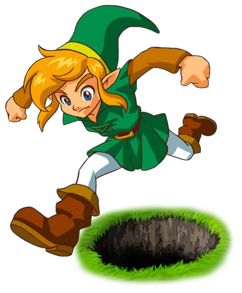 File:OoS Link Jumping Over Hole Artwork.png