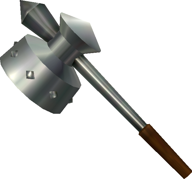 File:OoT3D Megaton Hammer Model.png