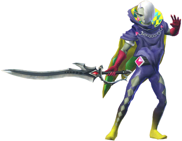 File:HWDE Ghirahim Standard Outfit (Wind Waker) Model.png