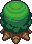 A small Grassland region Tree from Cadence of Hyrule