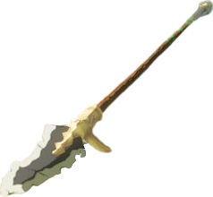 File:BotW Lizal Spear Model.png