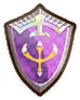 The Sacred Shield Badge from Hyrule Warriors