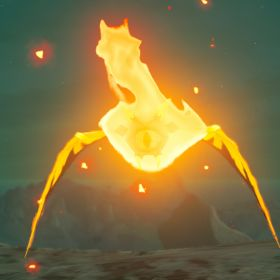 File:BotW Hyrule Compendium Fire Keese.png