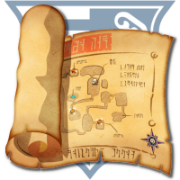 An icon representing the Dungeons project for The Wind Waker